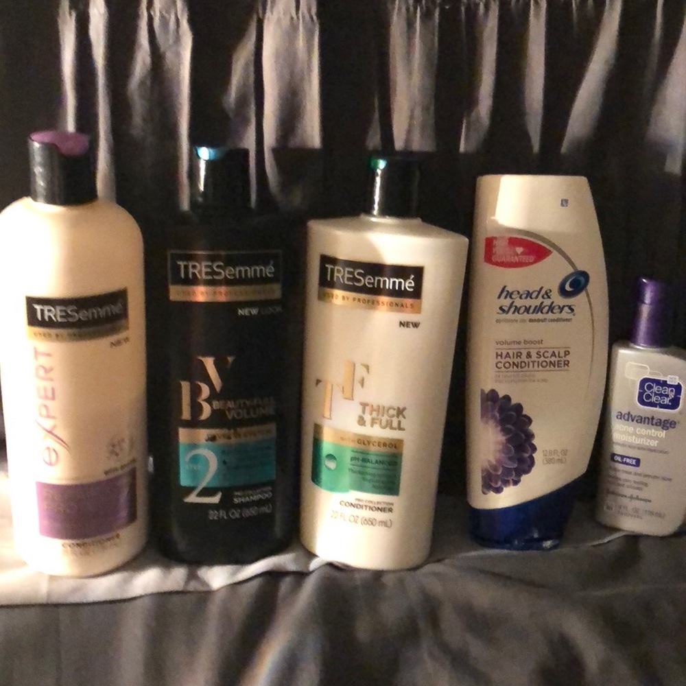A lot of of hair and face products
